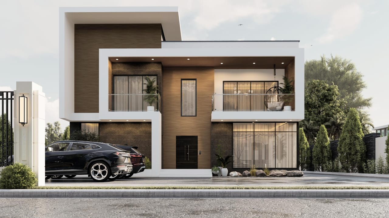 KARSANA PLOT 137 FULLY DETACHED DUPLEX FRONT VIEW