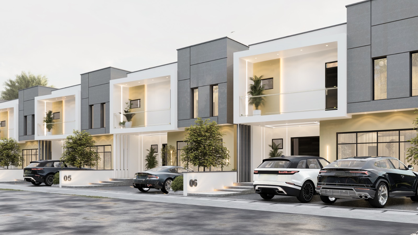 KARSANA PLOT 137 TERRACE DUPLEX SIDE VIEW