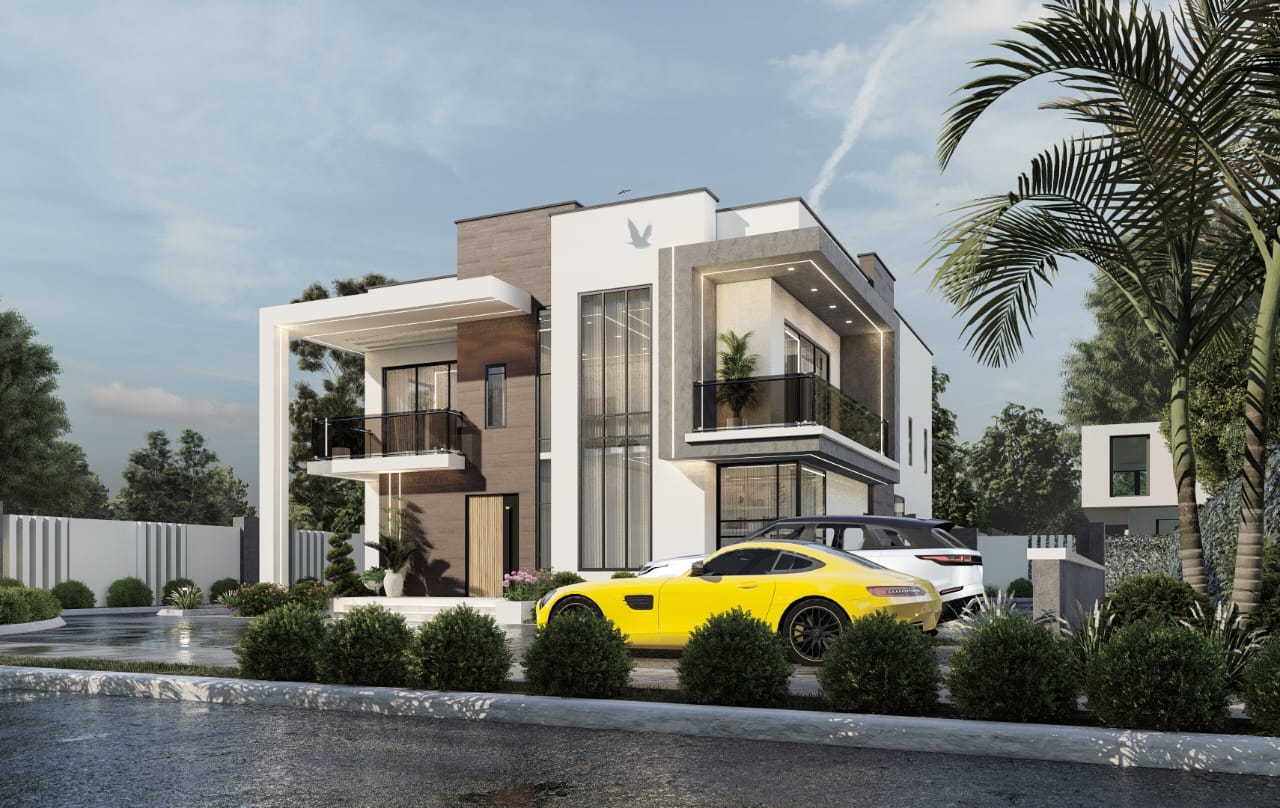 MAITAMA 2 PLOT 6952 FULLY DETACHED SIDE VIEW