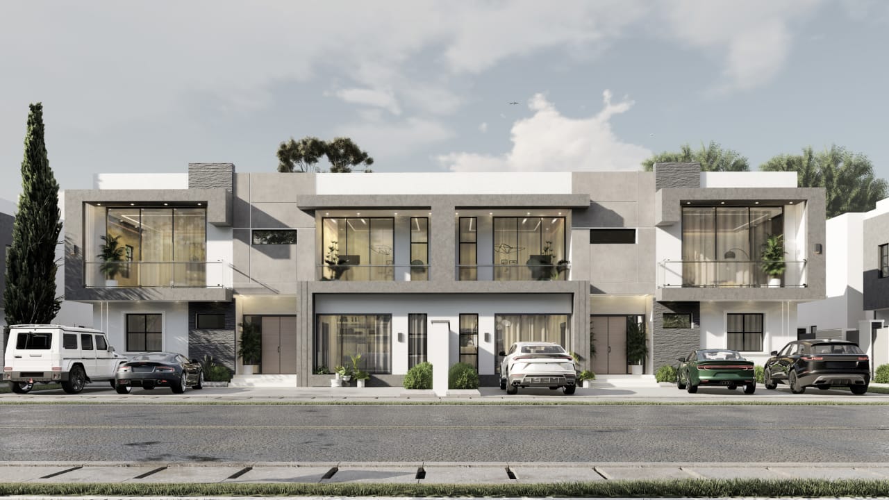 MAITAMA 2 PLOT 6952 SEMI-DETACHED DUPLEX FRONT VIEW