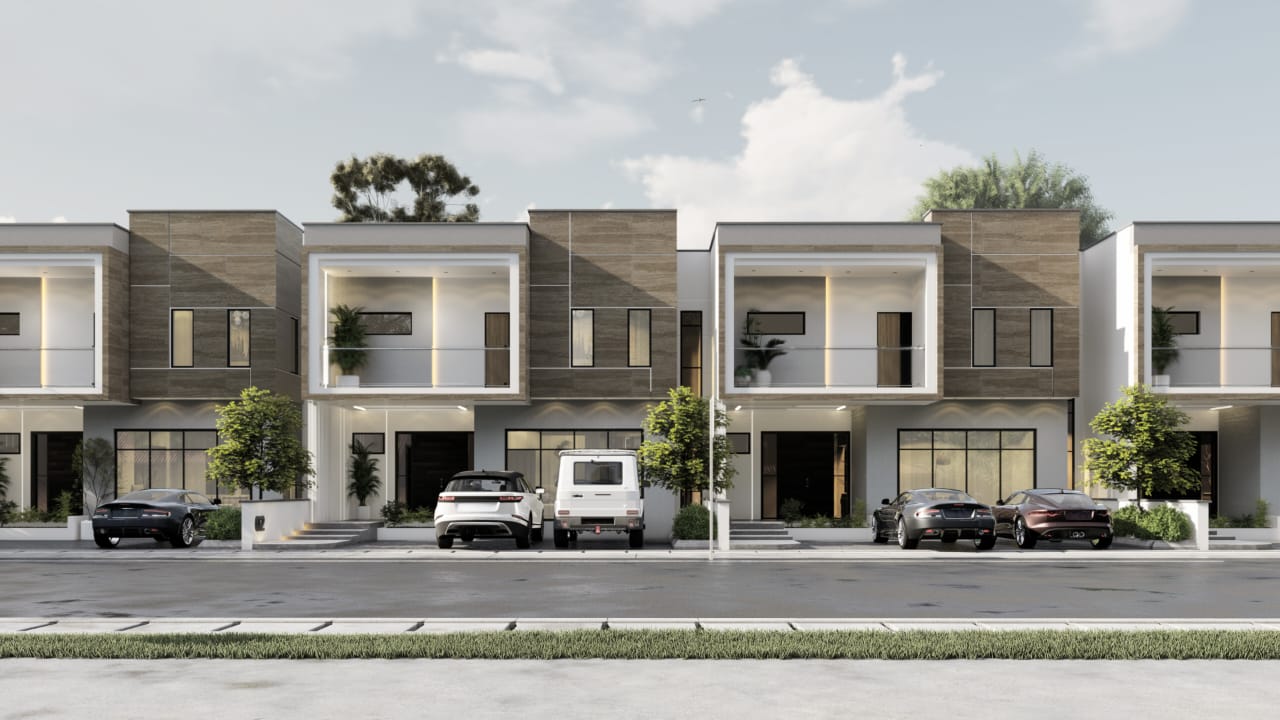 MAITAMA 2 PLOT 6952 TERRACE DUPLEX FRONT VIEW