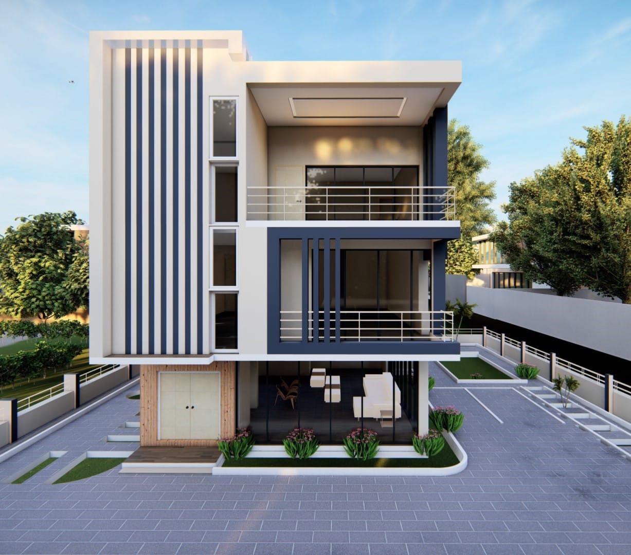MAITAMA EXTENSION FULLY DETACHED FRONT VIEW